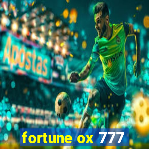 fortune ox 777